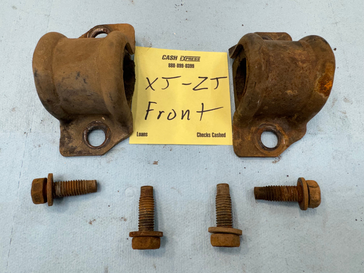 Sway Bar Mounting Bolts & Bracket to Frame  -  XJ - ZJ - WJ