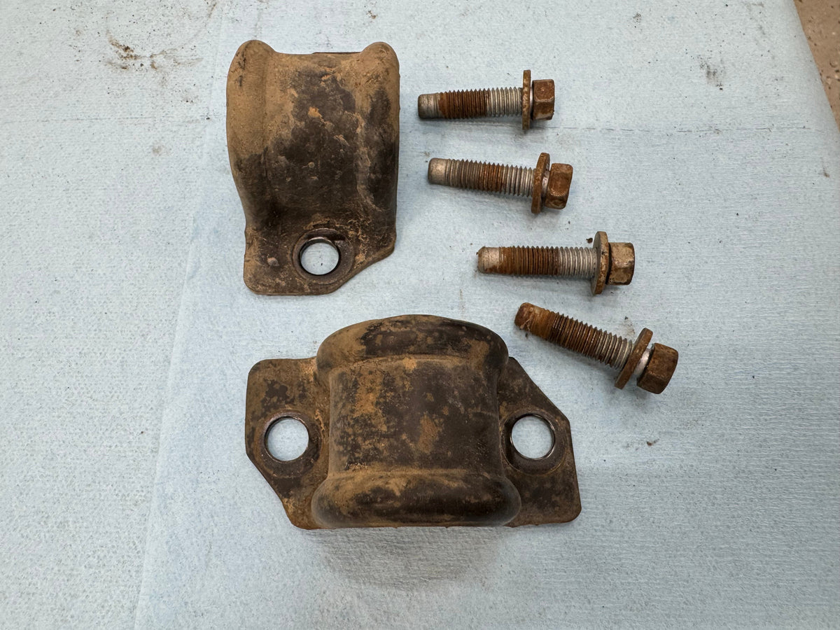 Sway Bar Mounting Bolts & Bracket to Frame  -  XJ - ZJ - WJ
