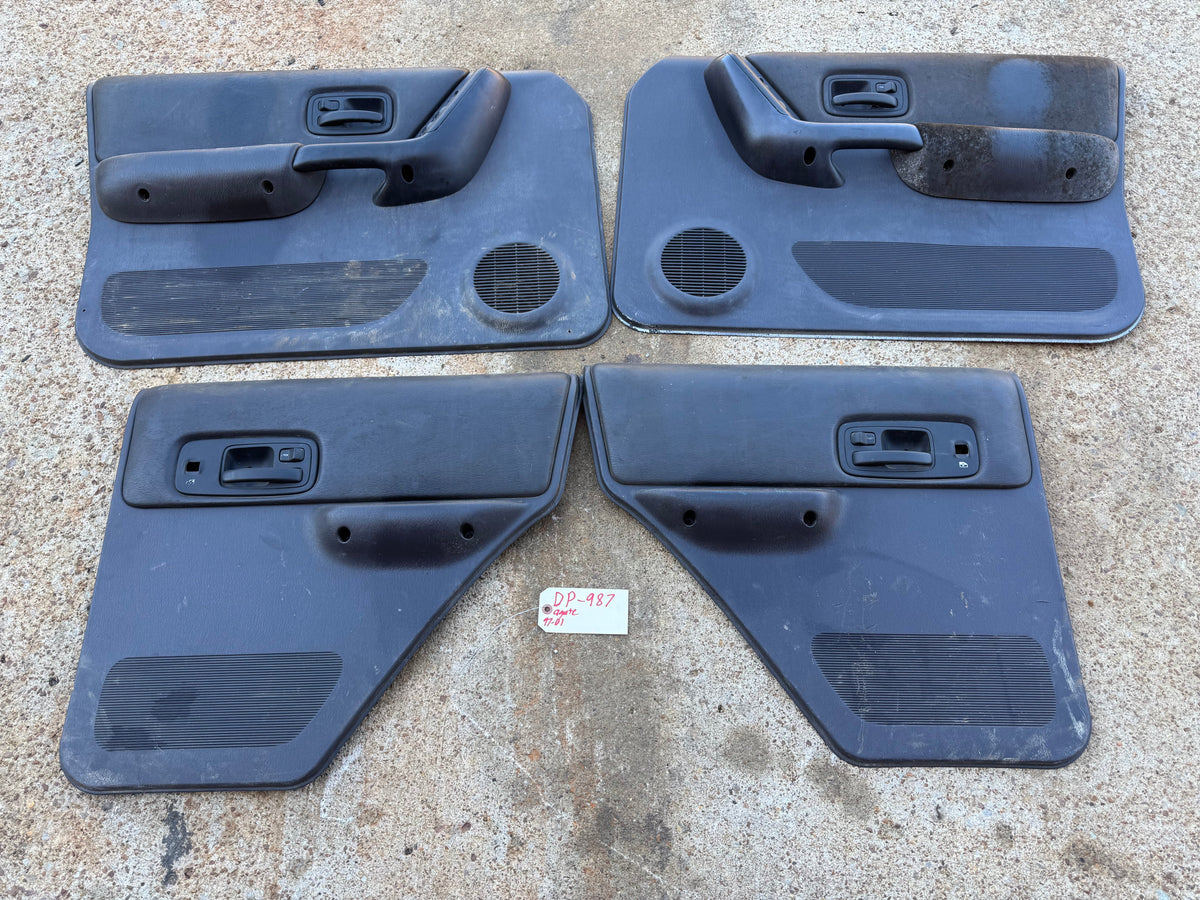 Discounted Door Panel Set - Agate OEM Door Panels - 97-01 XJ - FULL SET