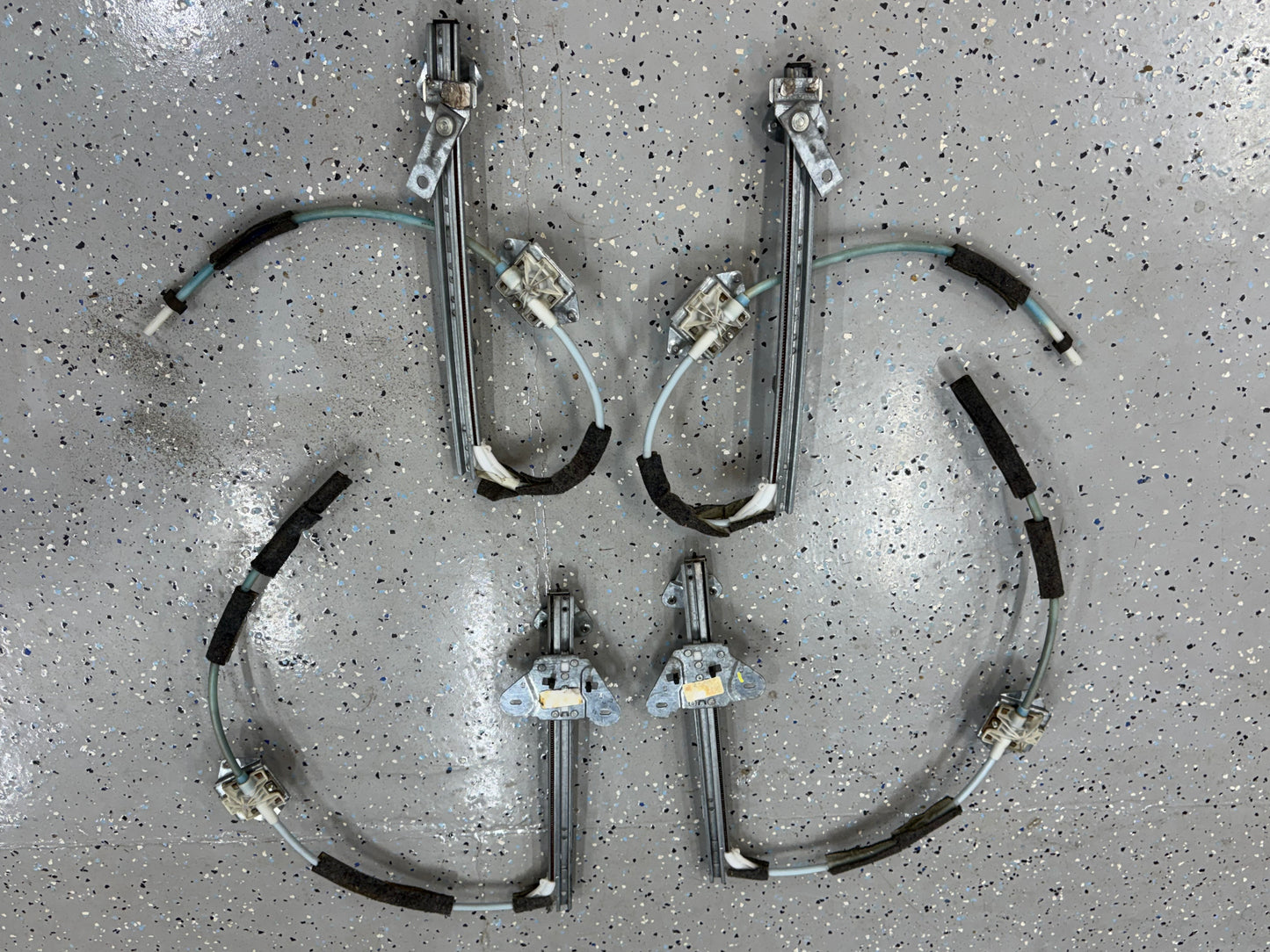 MANUAL Window Regulators - 1997-2001 Jeep Cherokee XJ