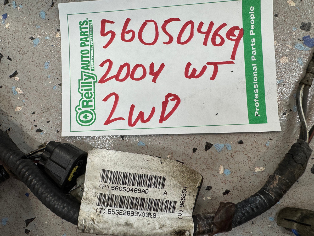 2004 - Engine Wiring Harness - Jeep Grand Cherokee WJ - 4.0L - 2004  Year ONLY