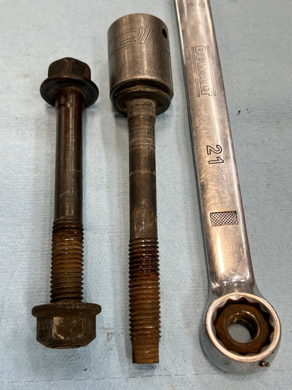 Leaf Springs & Shackle Bolts & Nuts - Rear - OEM -1984-2001 - Cherokee XJ