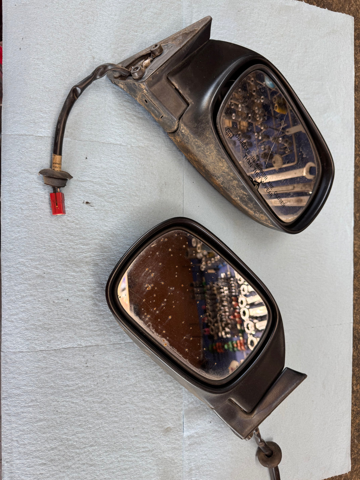 Discounted - Exterior Door Mirror - 97-01 Jeep Cherokee XJ -  Defrost