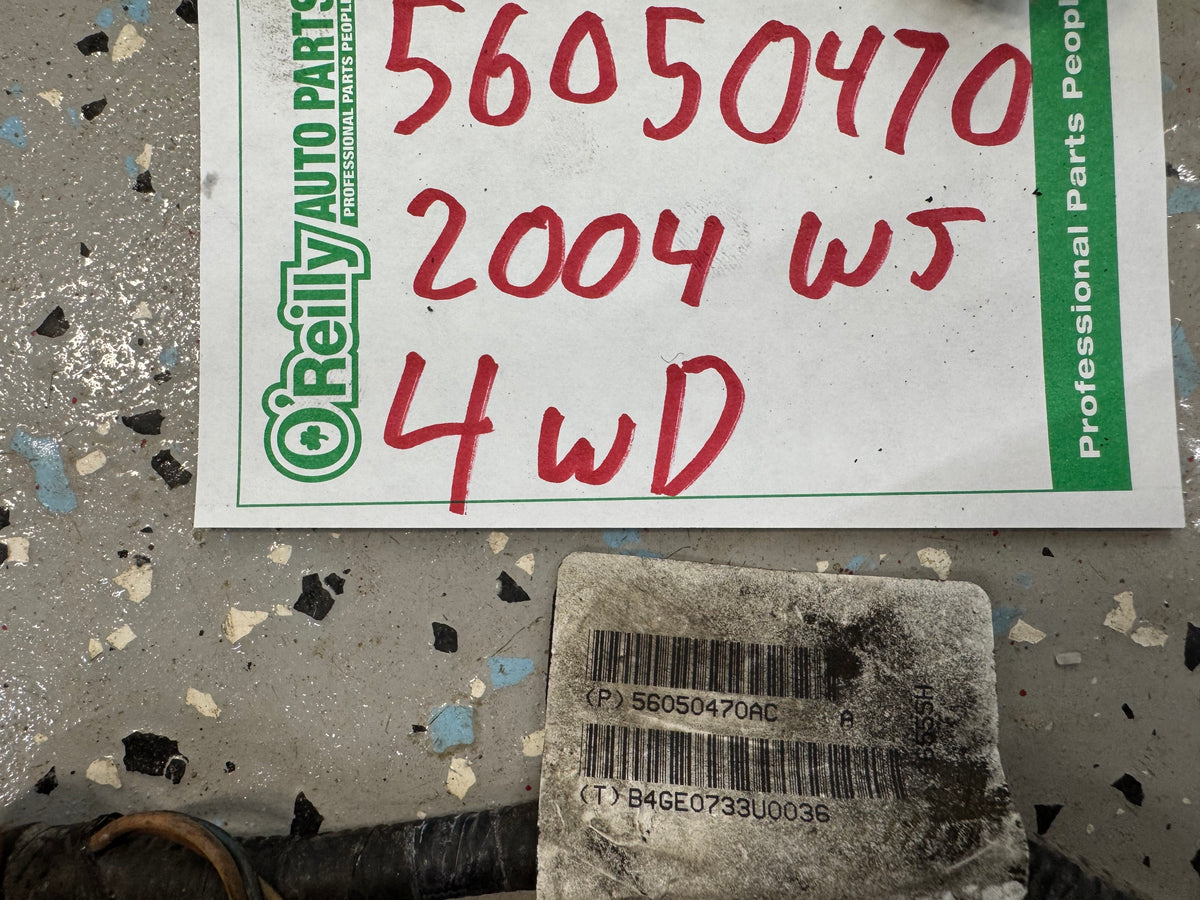 2004 - Engine Wiring Harness - Jeep Grand Cherokee WJ - 4.0L - 2004  Year ONLY