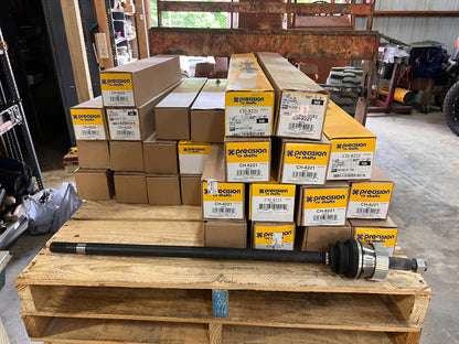 CV Axle Shaft - New  - Front Dana 30 Axle - Precision Brand - UpGrade!