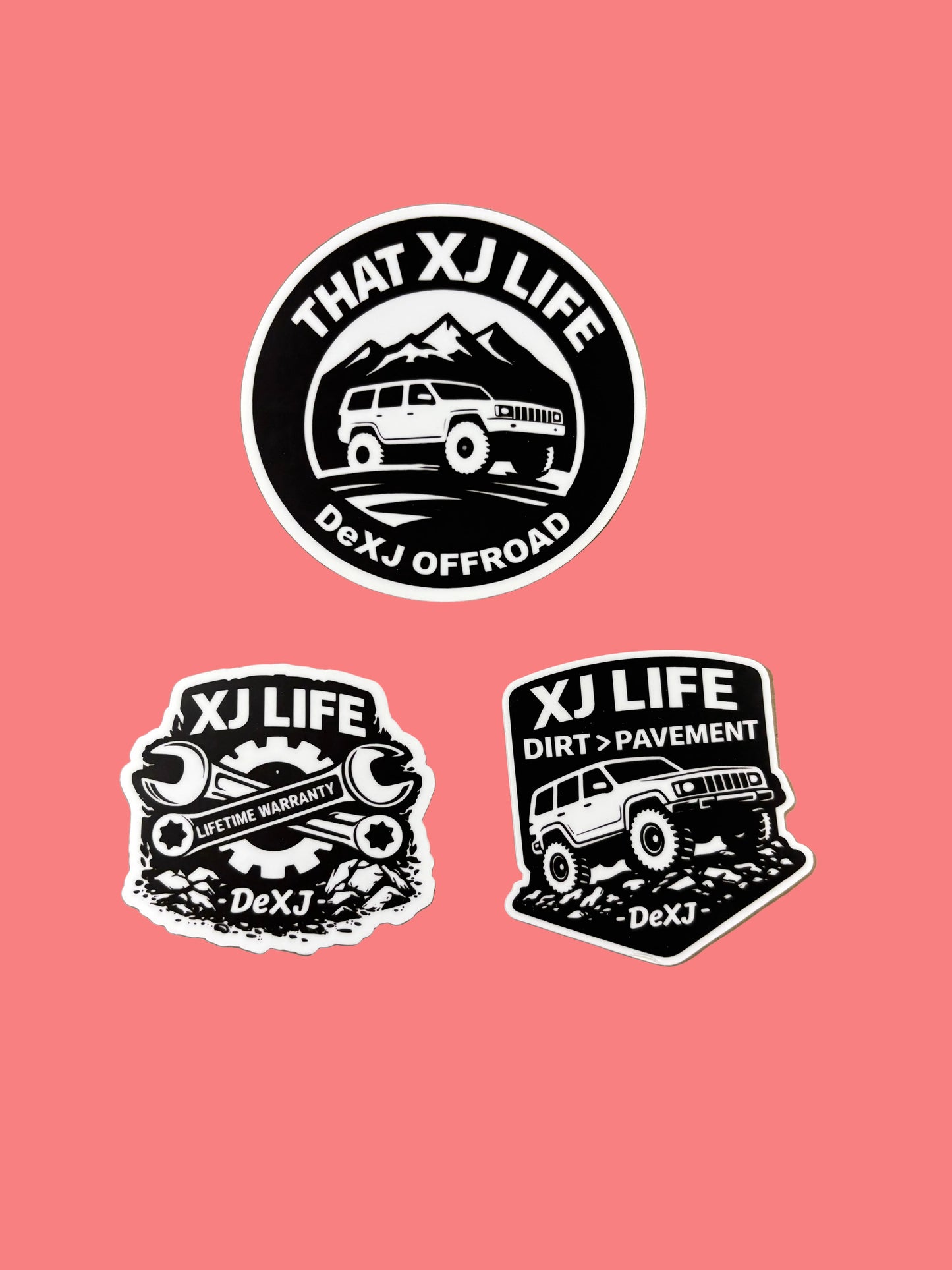 XJ Life Stickers