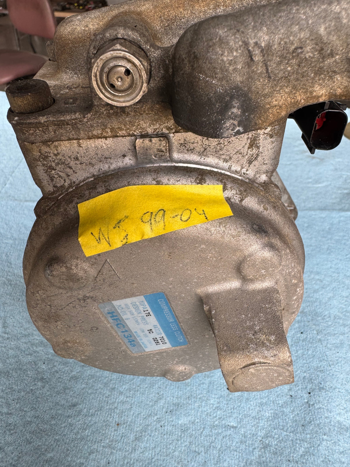A/C Compressor - 1999-2004 Jeep Grand Cherokee WJ 4.0 & 4.7 V8 - Good & Bad
