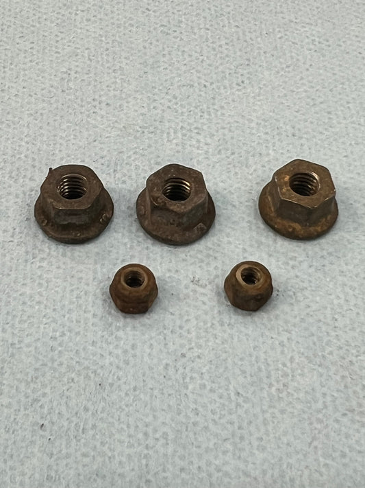 Alternator Nuts - 10mm & 7mm - Jeep 4.0 - 2.5 - 5.2
