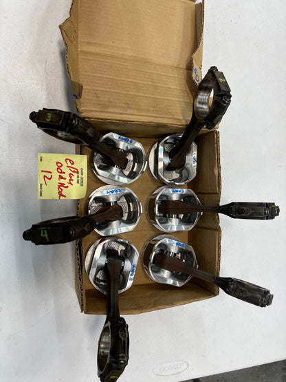 eBay Pistons on AMC Rods -  4.0 Pistons & Rods - New Pistons on Rods With Rings