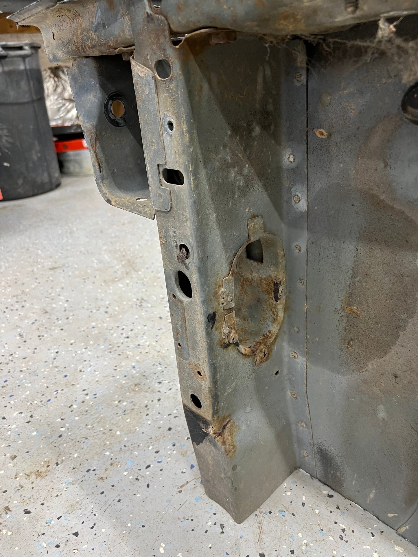 Rear Bumper Mounting - Leaf Spring Pockets - Uni-Frame  - Jeep Cherokee XJ - All Years