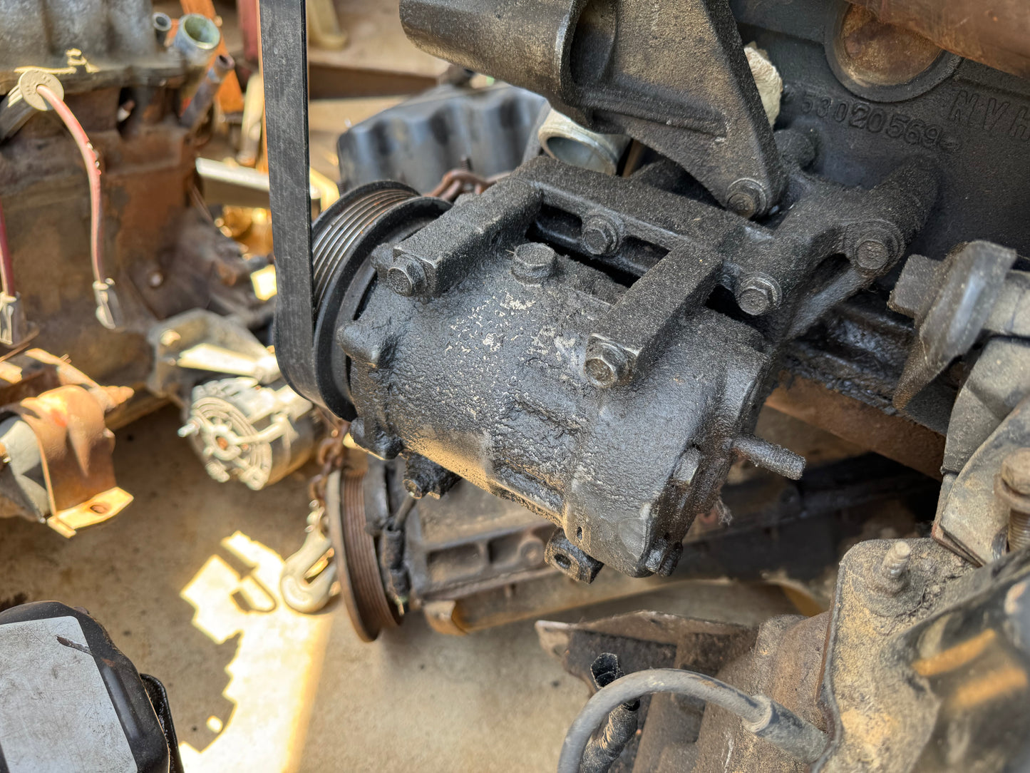 A/C Compressor Bolts - OEM -  XJ - ZJ - MJ - TJ