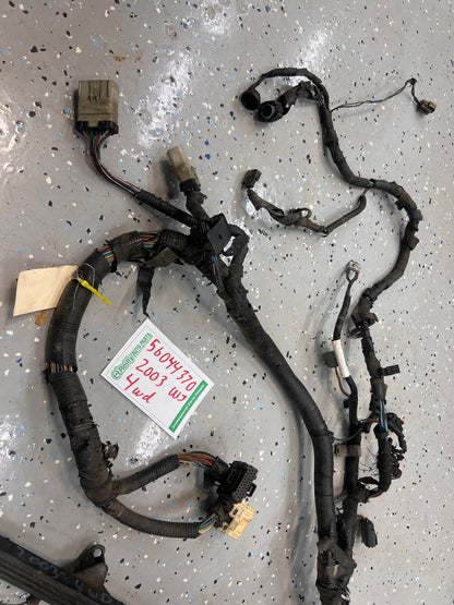 2003 - Engine Wiring Harness - Jeep Grand Cherokee WJ - 4.0L - 2003  Year ONLY