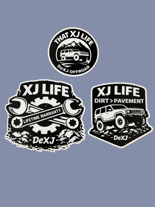 XJ Life Stickers
