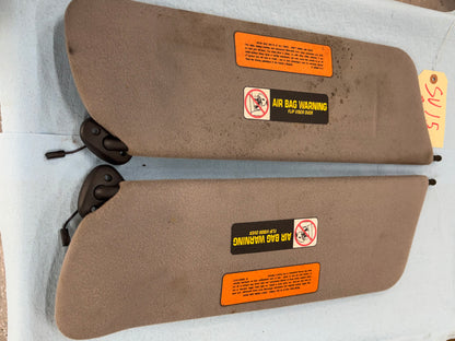 USED Sun Visors  - 1991-2001 Jeep Cherokee XJ