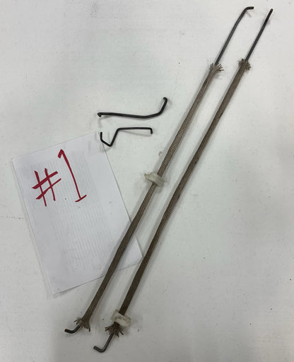 Door Latch & Lock - Linkage Rods - 93-98 Jeep Grand Cherokee ZJ -  TESTED-