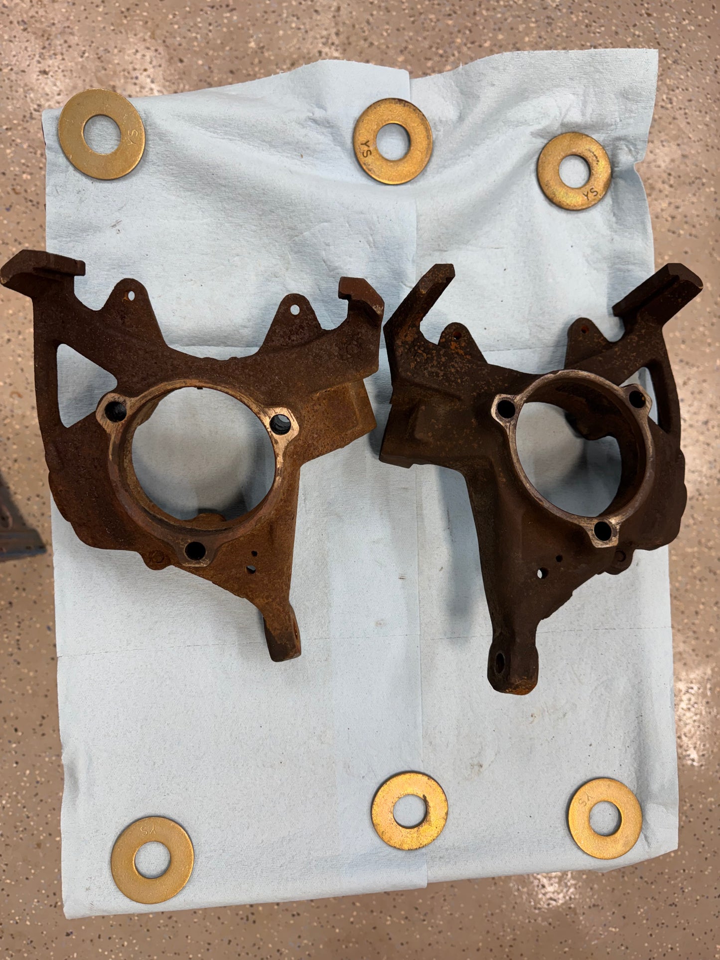 Steering Knuckles - Spindles - OEM - 1991-2006 - Jeep - Both Sides