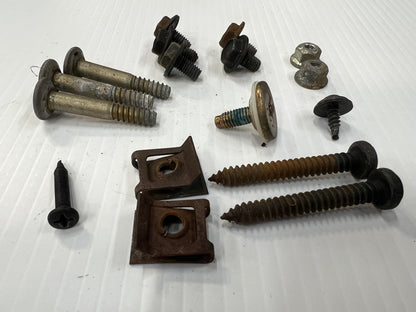 Jeep Door Hardware Kit.  Screws - Bolts - Nuts - Clips & More  *ALL MODELS & YEARS*