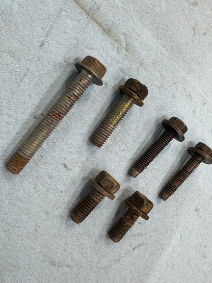 Power Steering Bracket & Tensioner Bolts - 1987-1995 - Jeep 4.0 & 2.5