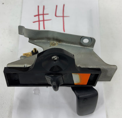 Interior Door Handles - 93-98 Jeep Grand Cherokee ZJ -   -BOTH SIDES- Chrome & Black