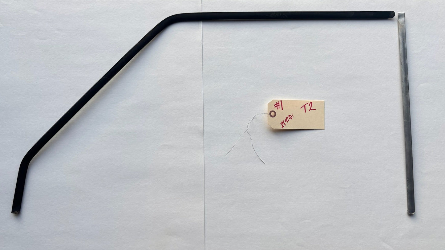 Exterior Window Trim Covers - Aluminum -  1984-2001 Jeep Cherokee XJ  2 & 4-Door