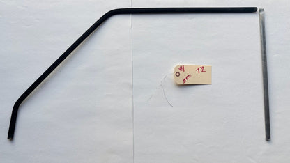 Exterior Window Trim Covers - Aluminum -  1984-2001 Jeep Cherokee XJ  2 & 4-Door