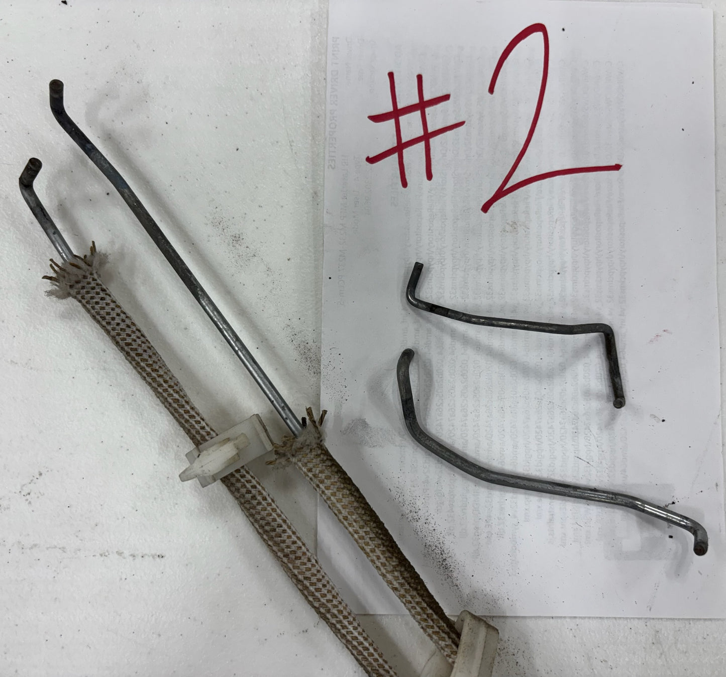 Door Latch & Lock - Linkage Rods - 93-98 Jeep Grand Cherokee ZJ -  TESTED-