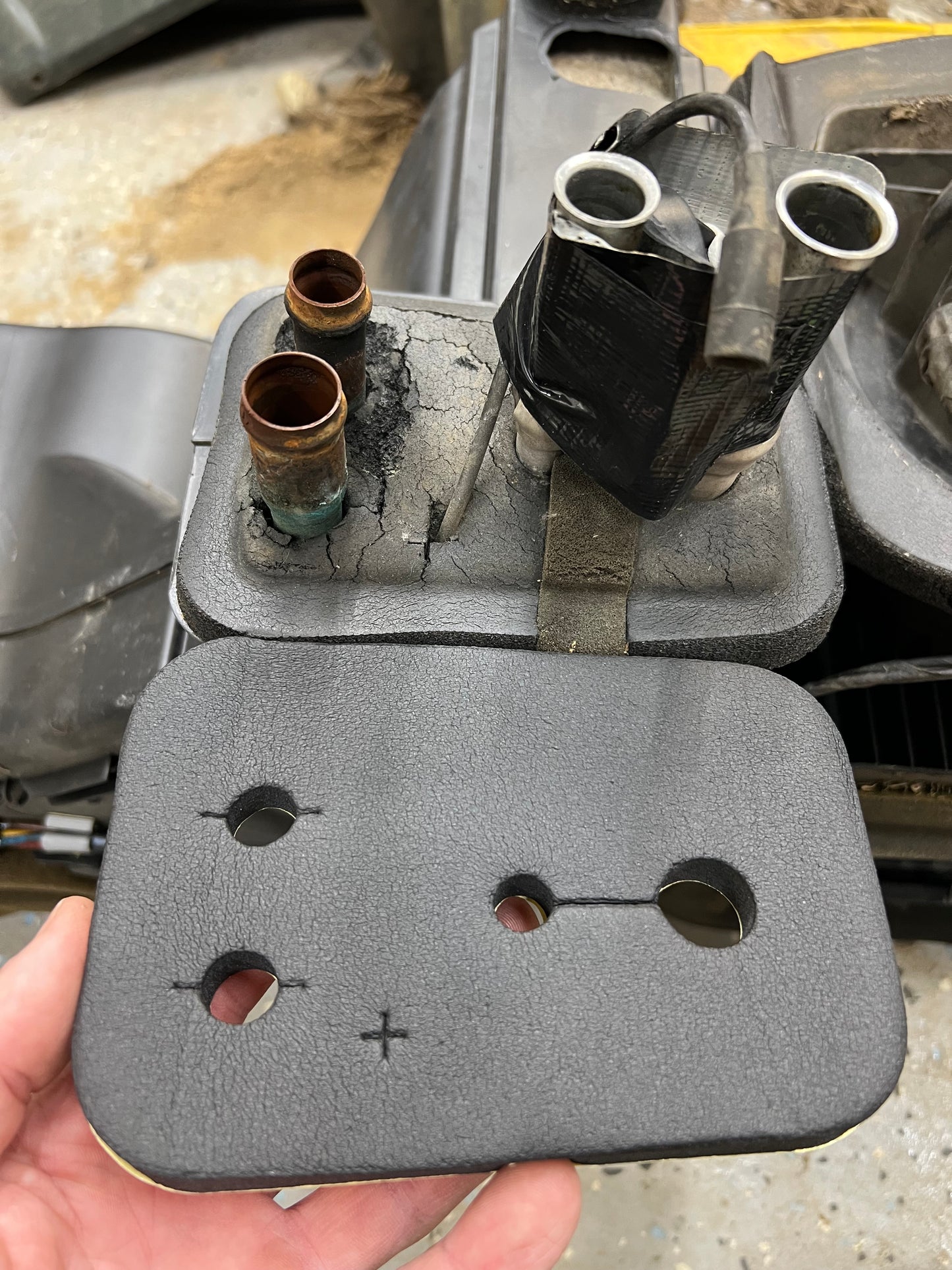HVAC - Cab Sealing Foam - Heater / A/C Box - 1997-2001 - Jeep Cherokee XJ