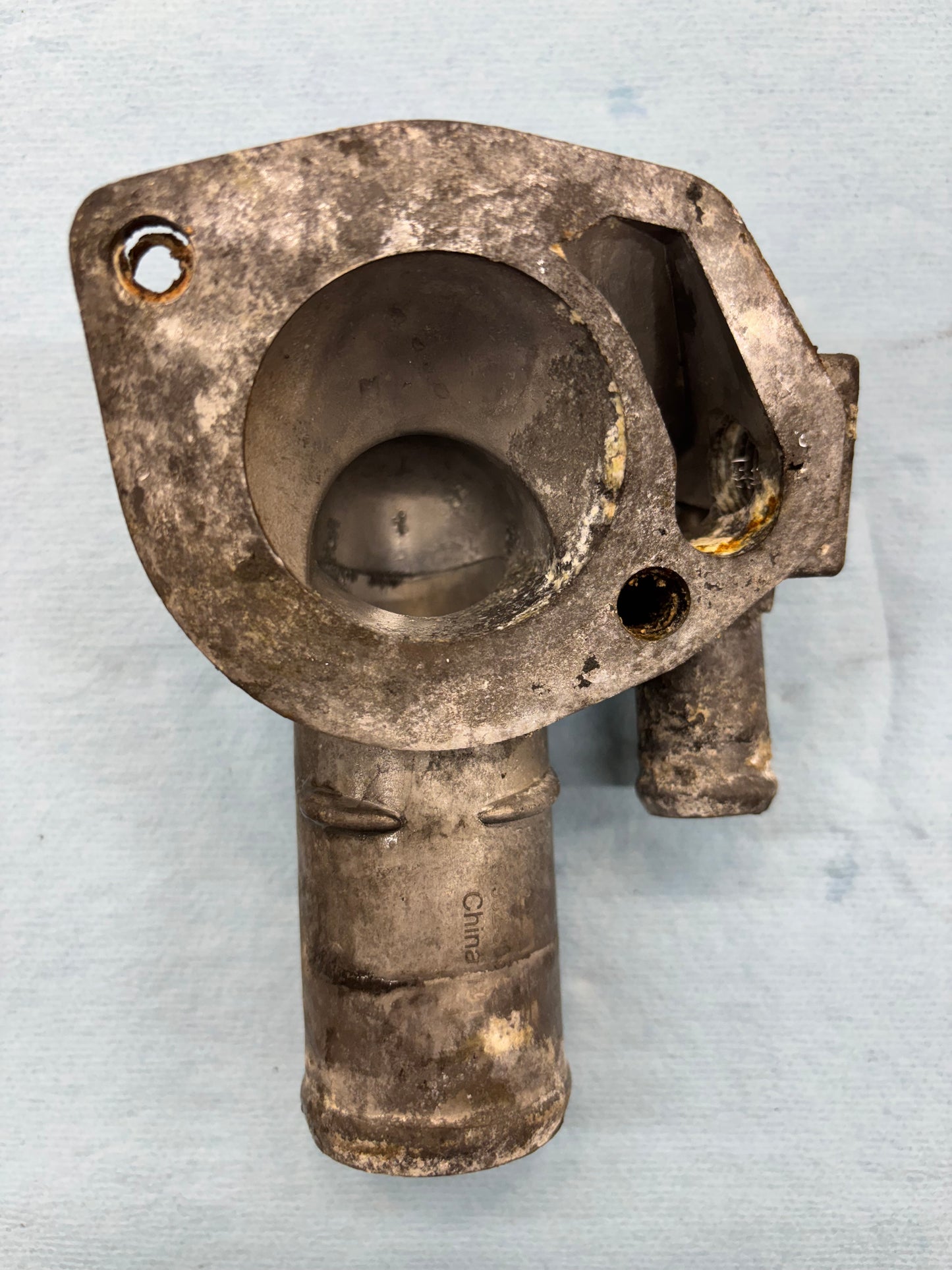 Thermostat Housing - OEM - Jeep 4.0 & 2.5 - With Sensor