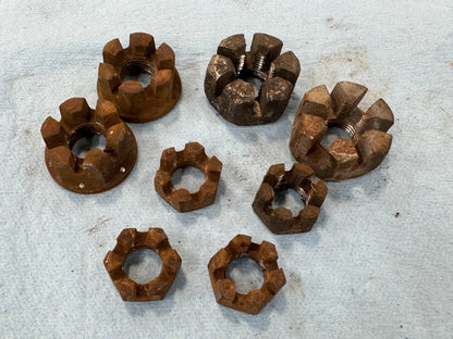 Knuckle Nuts - Steering Knuckle to C Hub Nuts - Ball Joints