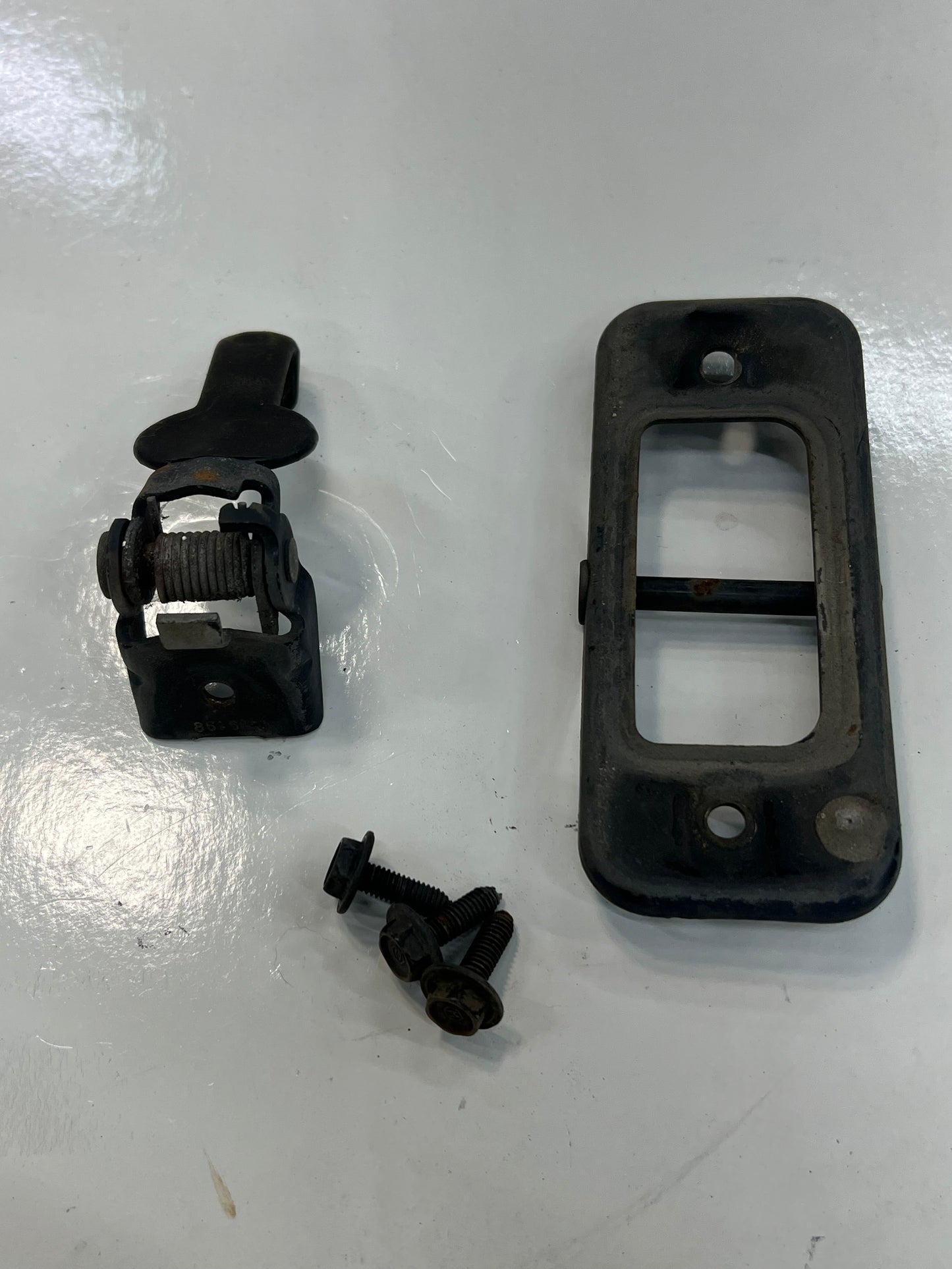 Hood Catch & Stricker - OEM - 93-98 Jeep Grand Cherokee ZJ