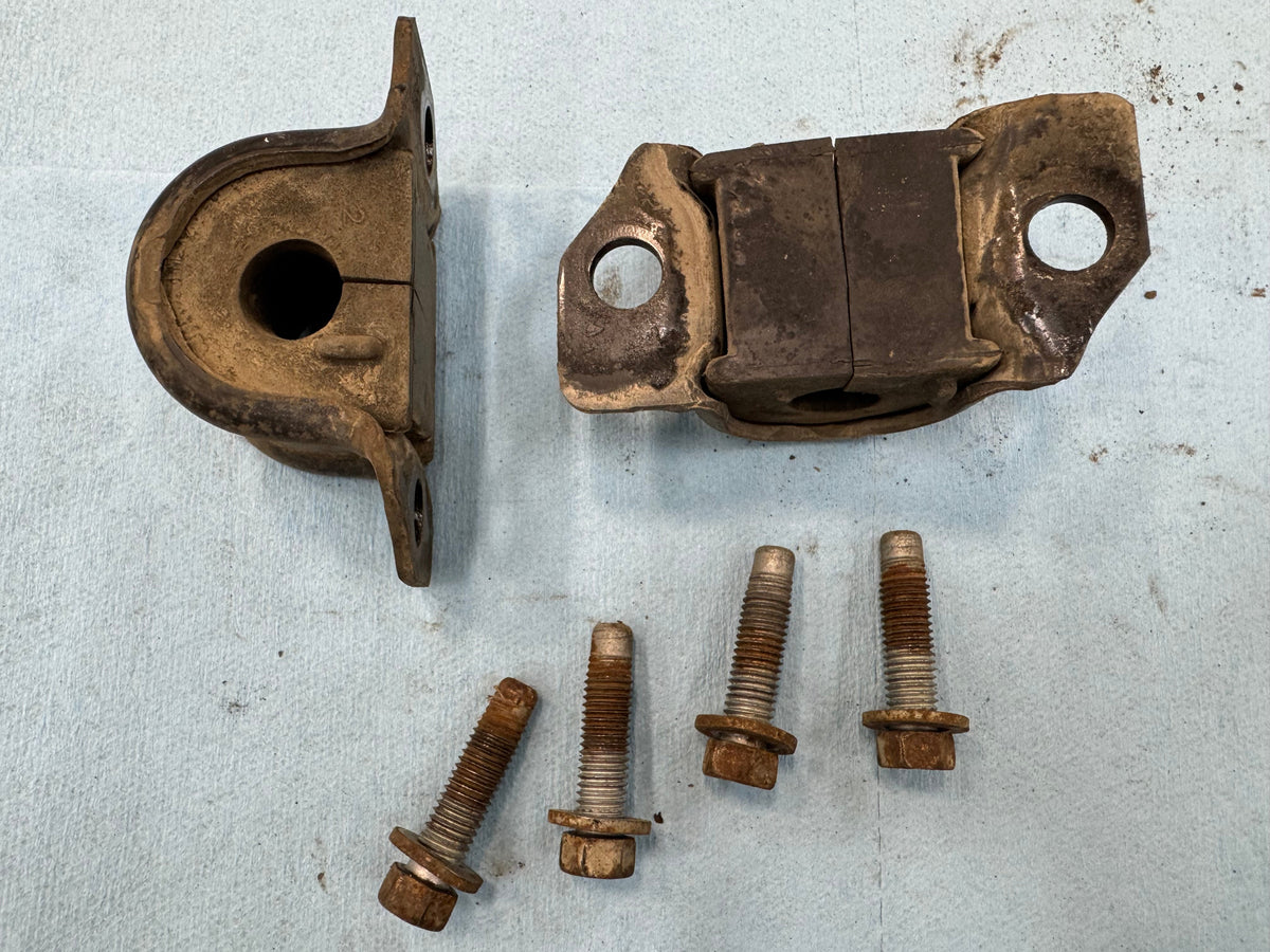 Sway Bar Mounting Bolts & Bracket to Frame  -  XJ - ZJ - WJ