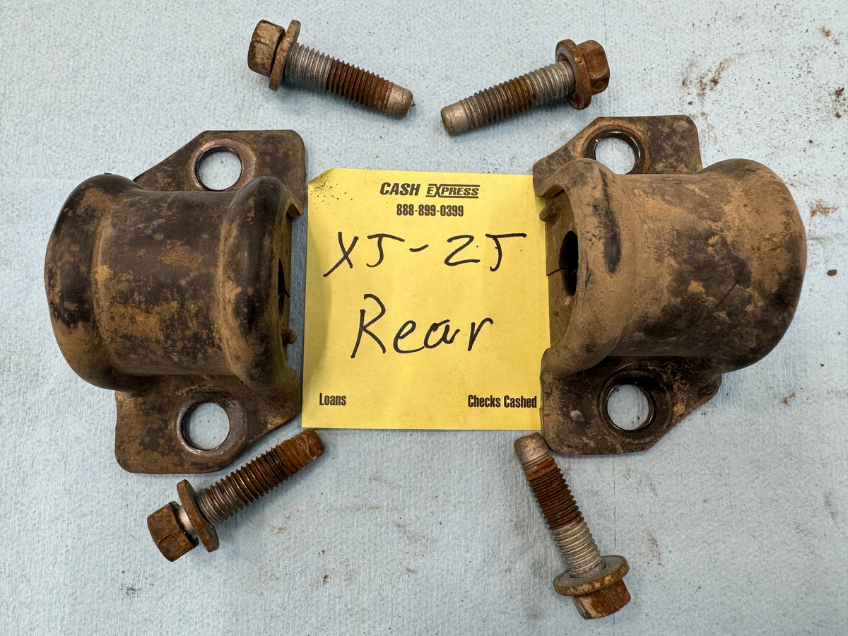 Sway Bar Mounting Bolts & Bracket to Frame  -  XJ - ZJ - WJ