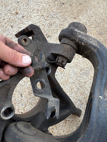 ABS Wire Support Bracket - Front Axle - Inner Knuckle Mounted
