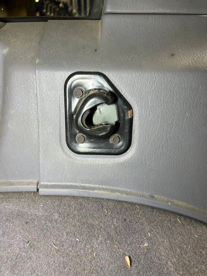 Rear Seat Latch/Striker With Hardware - Jeep Cherokee XJ 84-01