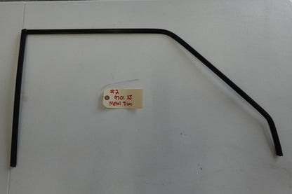 Exterior Window Trim Covers - Aluminum -  1984-2001 Jeep Cherokee XJ  2 & 4-Door