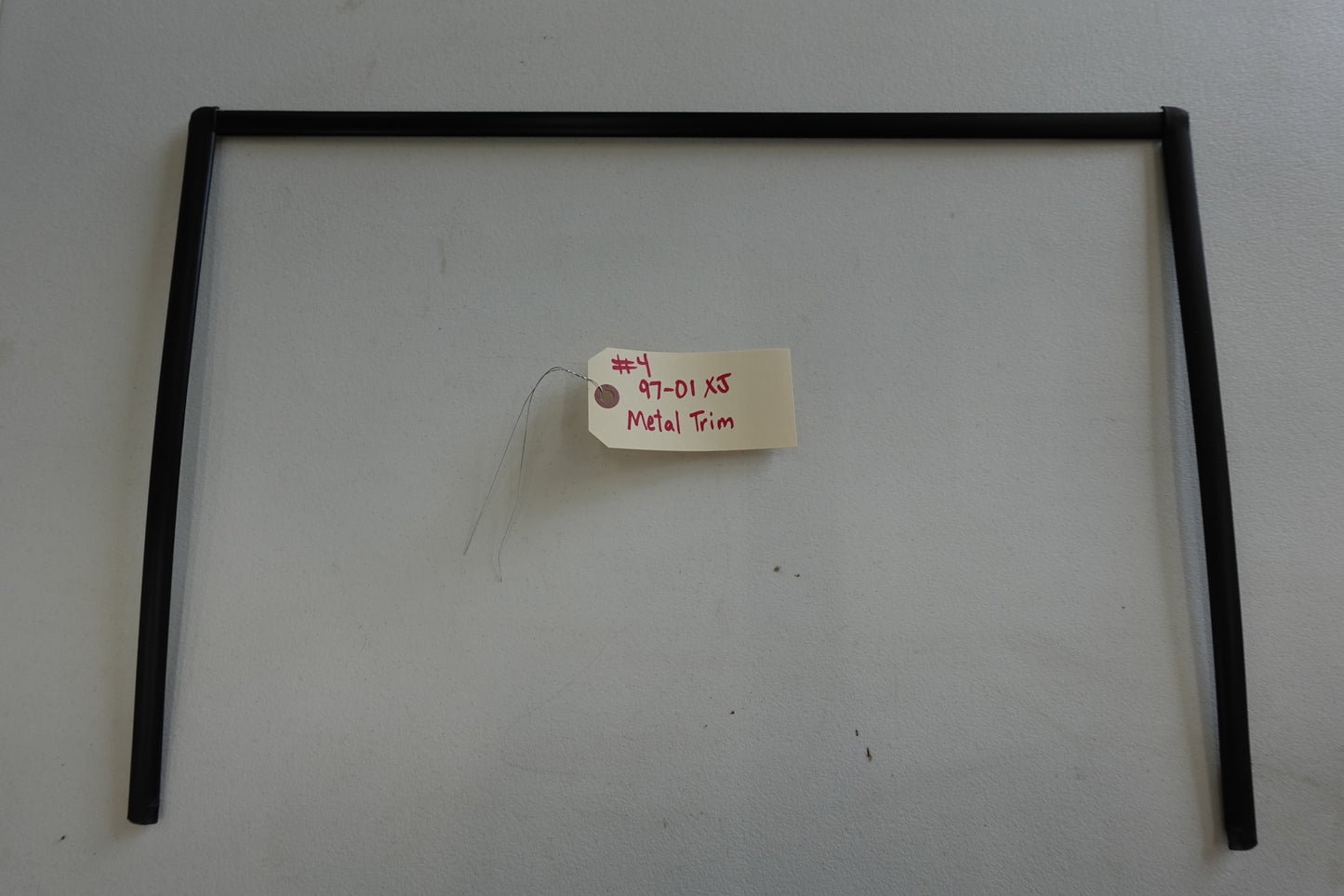 Exterior Window Trim Covers - Aluminum -  1984-2001 Jeep Cherokee XJ  2 & 4-Door