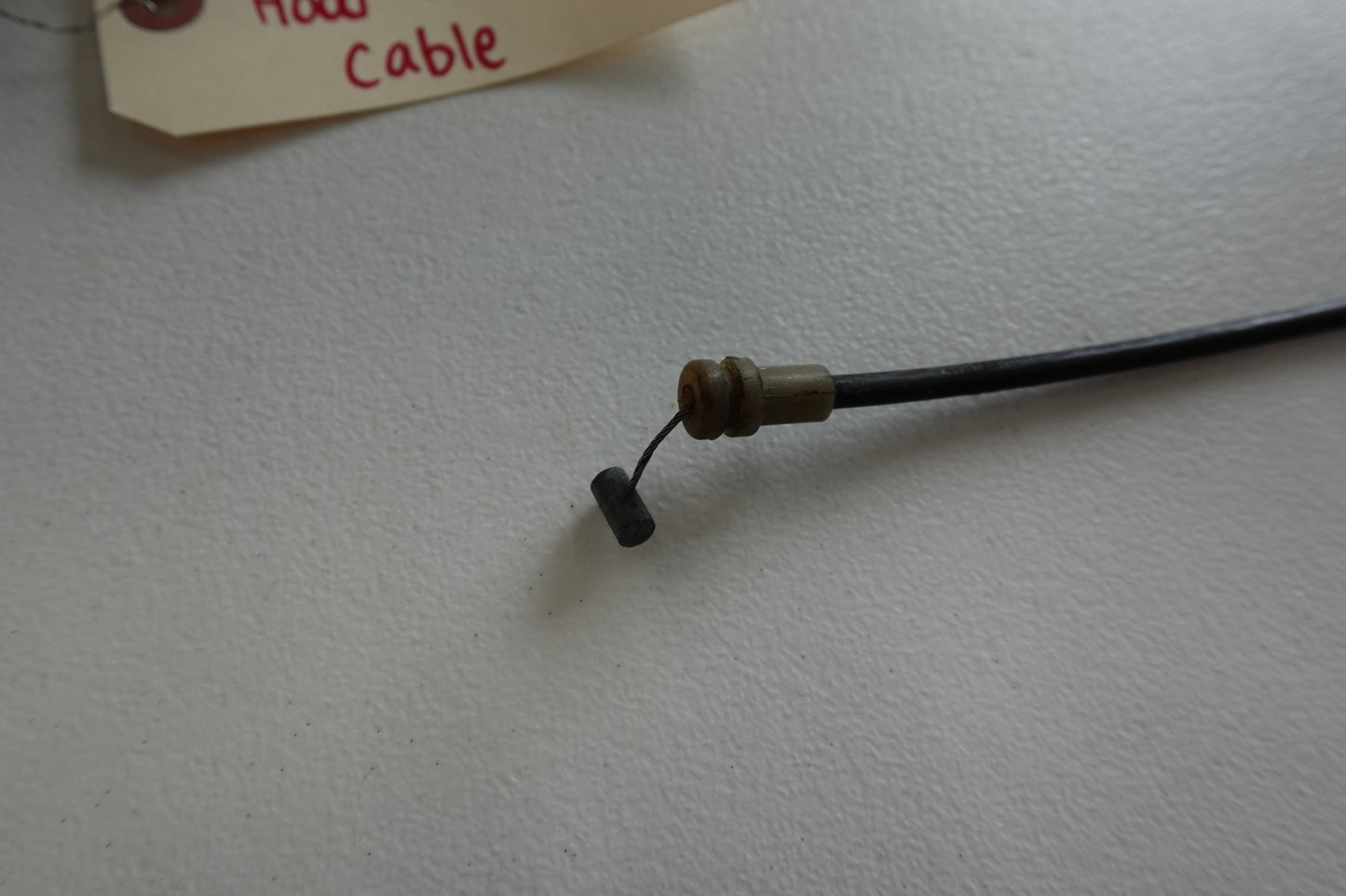 Hood Latch Release Cable With Handle. **ALL YEARS & MODELS**  *Under Construction Item*