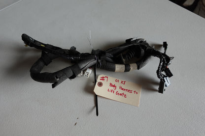 Liftgate Parts & Accessories  Latch-Lock-Handle-Wiring  97-01 Jeep Cherokee XJ