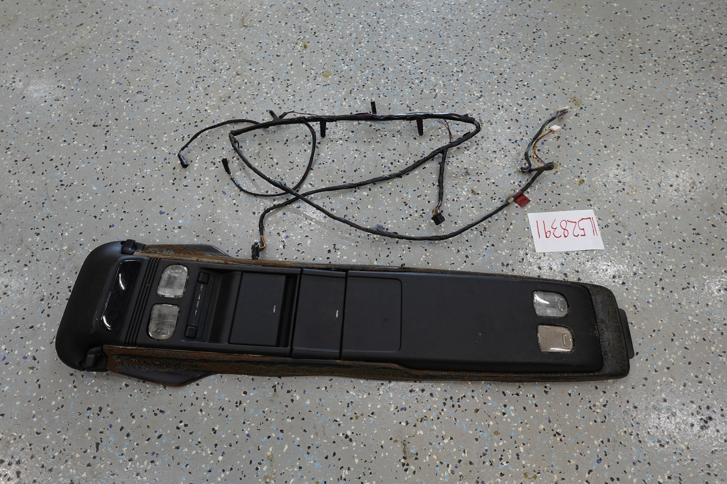 Jeep Cherokee XJ Overhead Console WITH Wiring Harness & Sensor 97-01