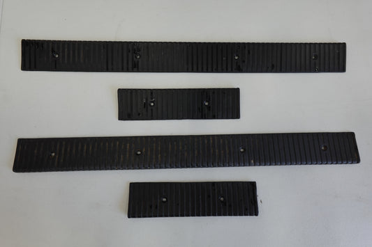 Door Jam Step Plastic Covers - Rocker Guard Trim 87-01 XJ  *2 & 4 Doors*