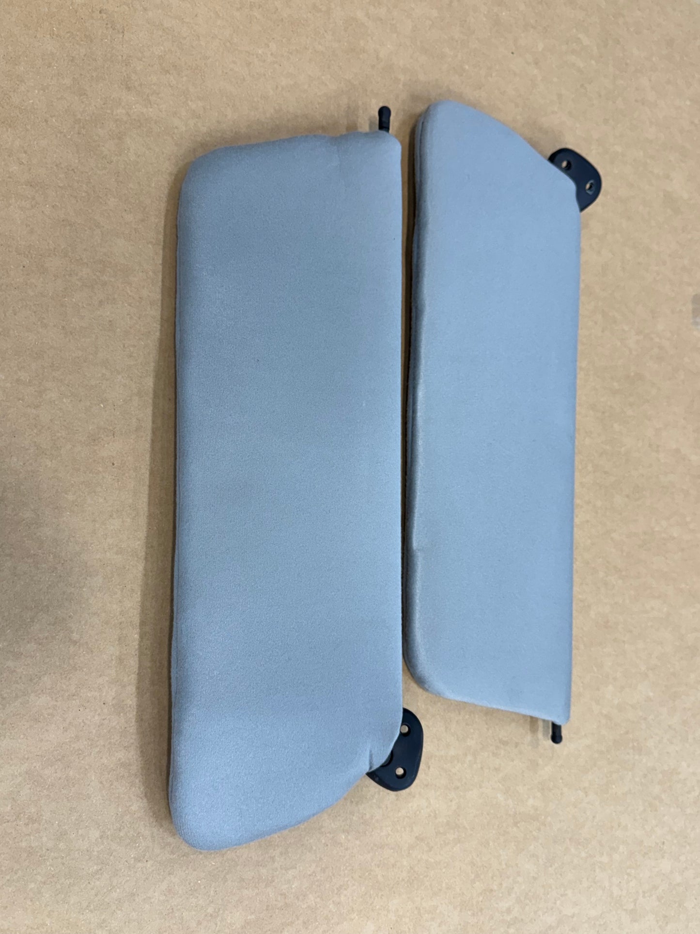 Newly Covered Sun Visors - WITH Mirror - 1991-2001 Jeep Cherokee XJ