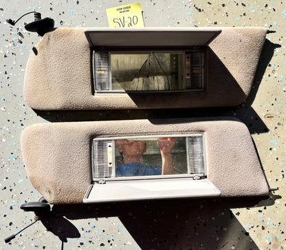 USED Sun Visors  - 1991-2001 Jeep Cherokee XJ
