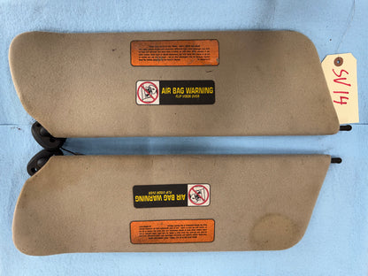 USED Sun Visors  - 1991-2001 Jeep Cherokee XJ