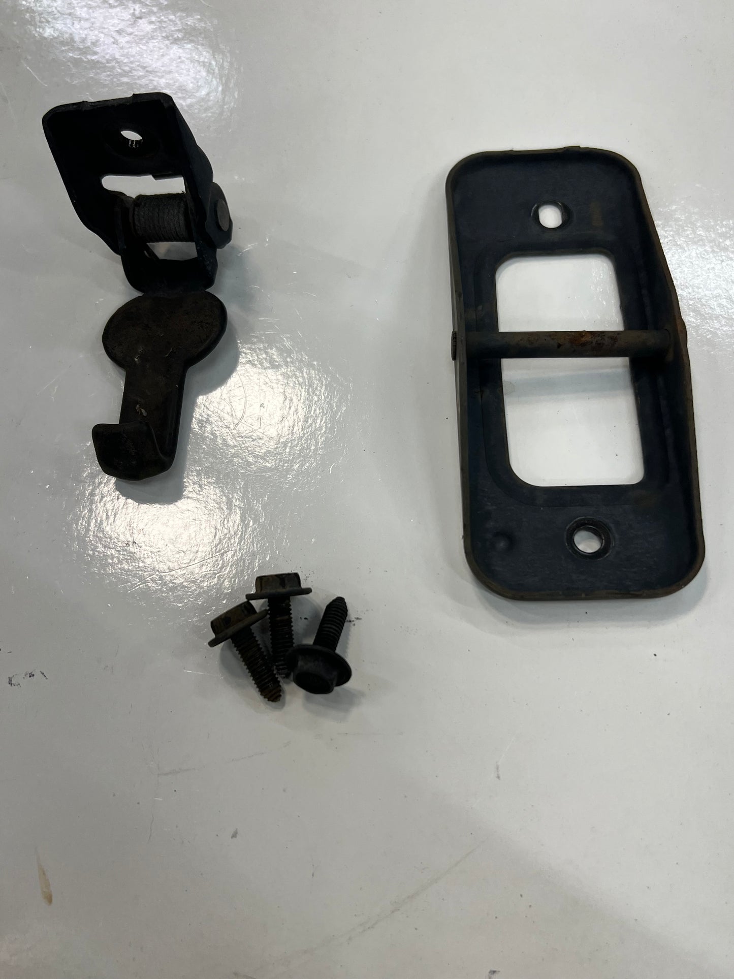 Hood Catch & Stricker - OEM - 93-98 Jeep Grand Cherokee ZJ