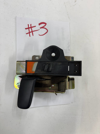 Interior Door Handles - 93-98 Jeep Grand Cherokee ZJ -   -BOTH SIDES- Chrome & Black