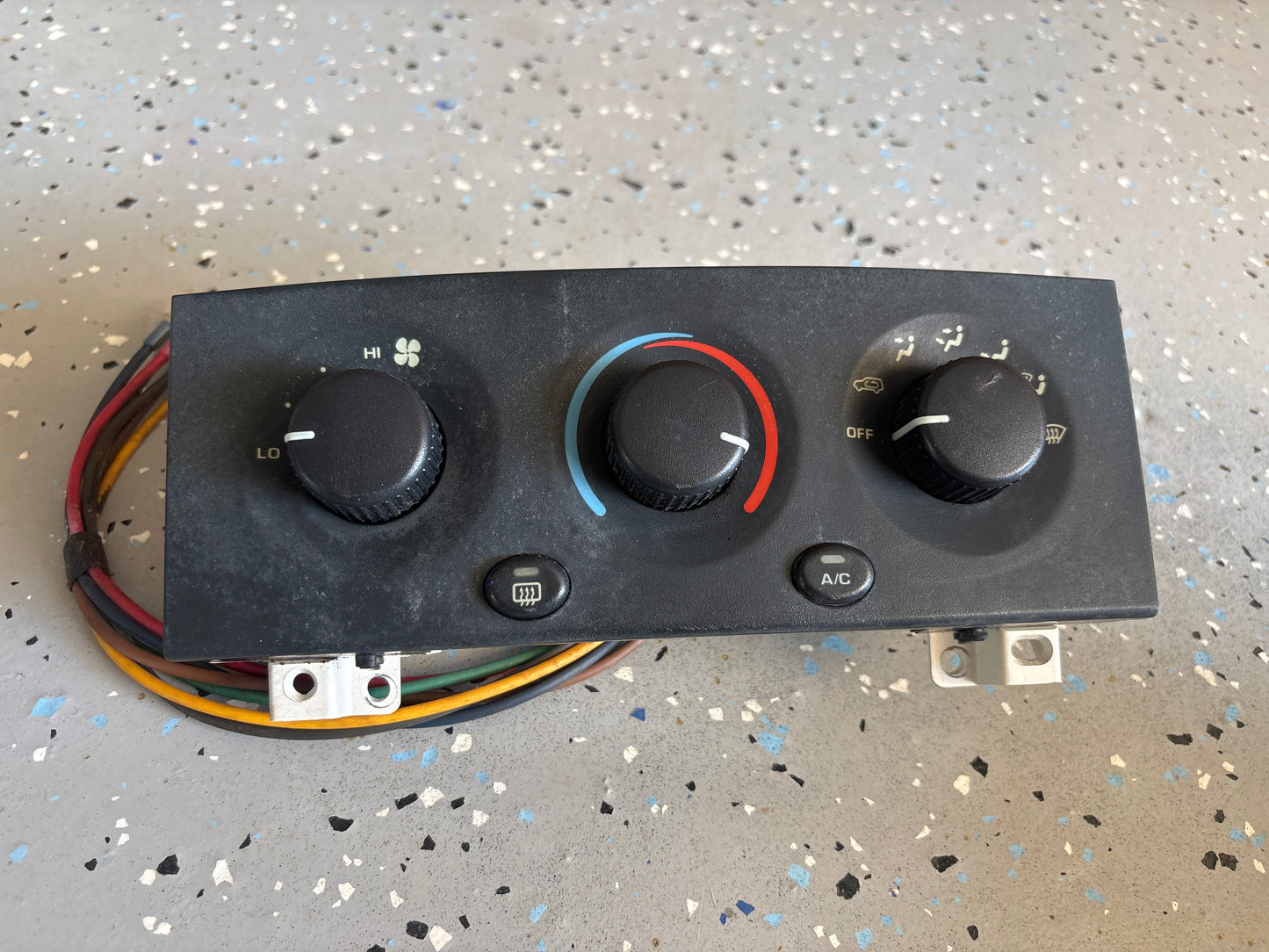 Climate Control Heater A/C Switch. 99-04 Jeep Grand Cherokee WJ