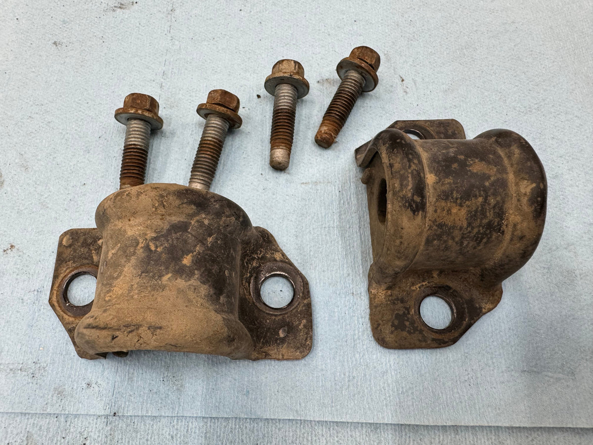 Sway Bar Mounting Bolts & Bracket to Frame  -  XJ - ZJ - WJ