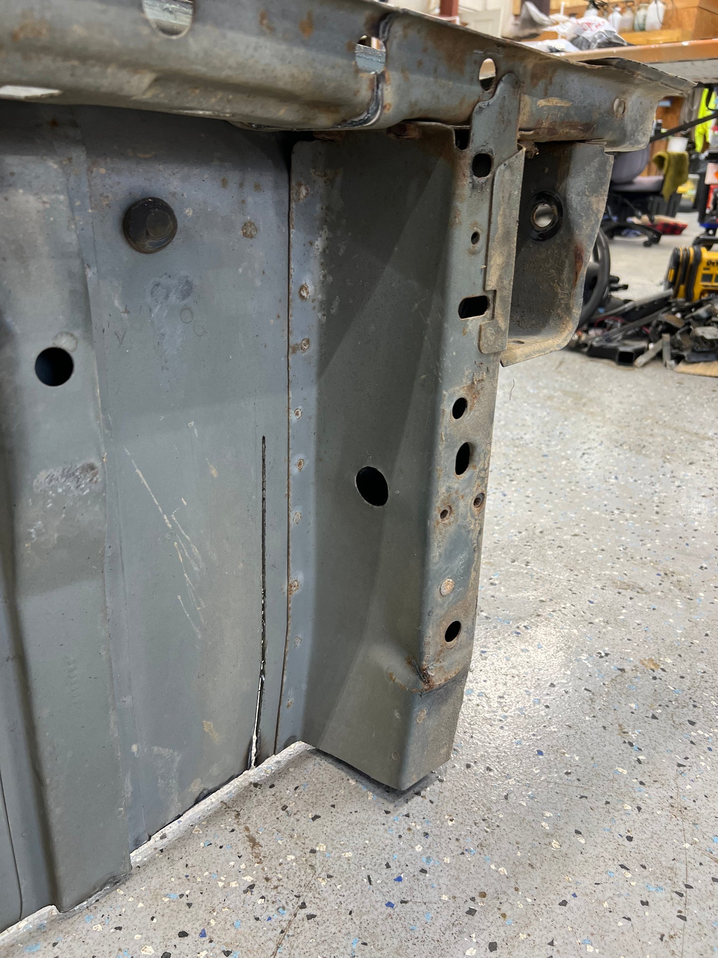 Rear Bumper Mounting - Leaf Spring Pockets - Uni-Frame  - Jeep Cherokee XJ - All Years