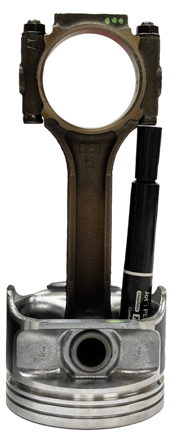 New 4.0 Pistons Pre-Assembled on Rods - Full Set with New Rings