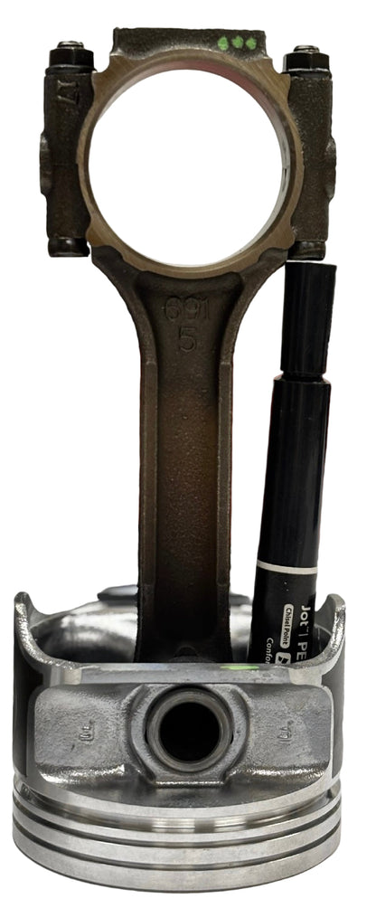 New 4.0 Pistons Pre-Assembled on Rods - Full Set with New Rings